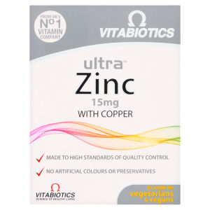 Vitabiotics Ultra Zinc Tablets 15mg with Copper 60s