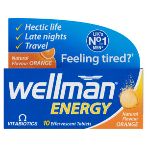 Energy 10 Effervescent Tablets Natural Flavour Orange
