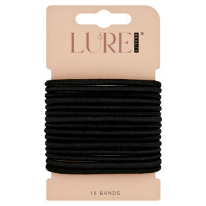 15 Wide Snagfree Bands Black