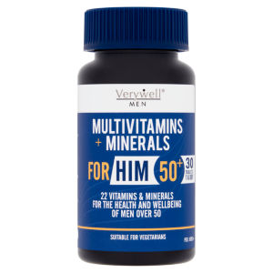 Men Multivitamins + Minerals for Him 50+ 1 A Day 30 Tablets