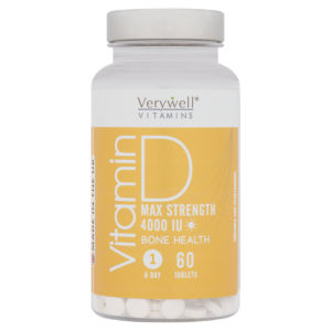 Vitamin D Max Strength 4000 IU Bone Health 60 Tablets