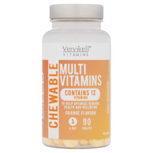 Multi Vitamins Chewable Orange Flavour 90 Tablets