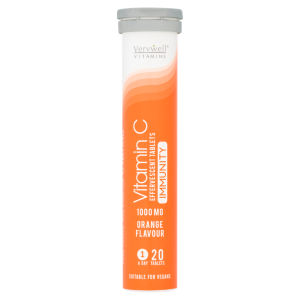 Vitamins Orange Flavour Vitamin C Effervescent Tablets 1 A Day 20 Tablets