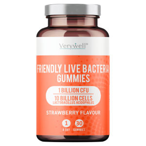Strawberry Flavour Friendly Live Bacteria 1 a Day 30 Gummies