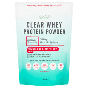 Active Strawberry & Raspberry Flavour Clear Whey Protein Powder 250g