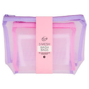 3 Mesh Wash Bags