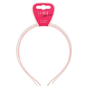 Lure Beauty Headband Glittr 2pk