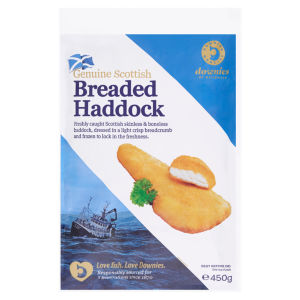 Breaded Haddock 450g