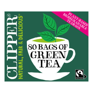 Fairtrade Pure Green Tea 80 Tea Bags