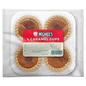 4 Caramel Cups