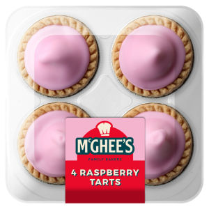 McGhee's 2 Raspberry Tarts