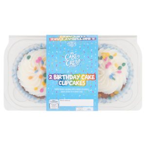 2 Birthday Cake Cupcakes