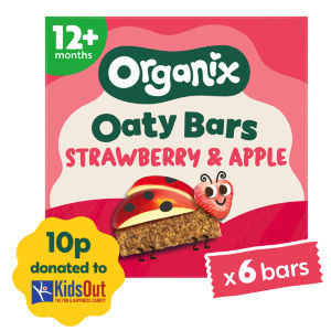 Organix Strawberry & Apple Soft Oaty Bars 6x23g