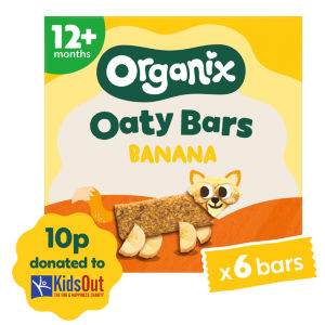 Organix Banana Soft Oaty Bars 6x23g