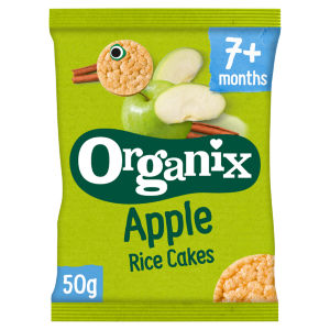 Apple Organic Baby Finger Food Snack Rice Cakes