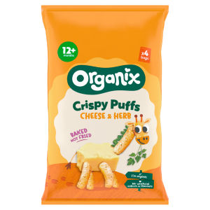Organix Cheese & Herb Puffs 4X15g