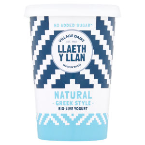Llaeth y Llan Honey Greek Style Bio-Live Yogurt 450g