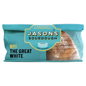 Jason's Recipe No 01 The Great White Straight Up Sourdough Loaf 450g