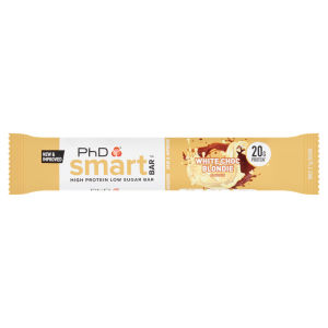 Smart White Choc Blondie Flavour Bar 64g