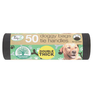 TidyZ 100 Extra Large Nappy Bags Tie Handles