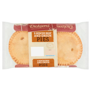 Dicksons 2 Minced Beef and Onion Pies