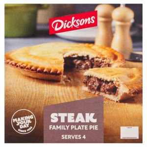 Steak Family Plate Pie 720g
