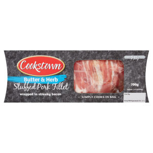 Butter & Herb Stuffed Pork Fillet 700g