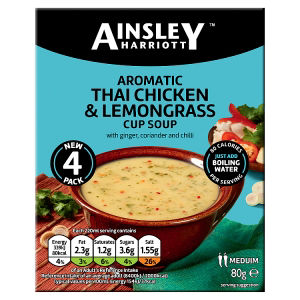 Ainsley Harriott Thai Chicken & Lemongrass Cup Soup 80g
