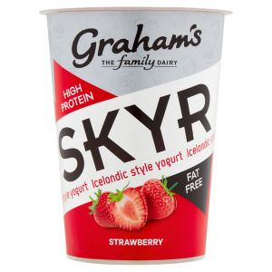 Graham The Family Dairy Skyr Strawberry Icelandic Style Yogurt 450g