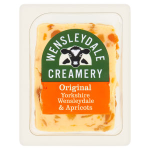 Original Yorkshire Wensleydale & Apricots 180g
