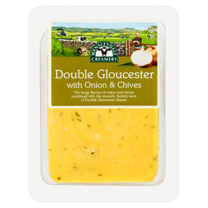 Double Gloucester With Onion & Chives