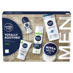 NIVEA MEN Totally Soothed Skincare Routine Gift Set