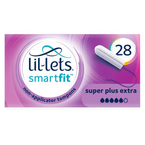 Lil-Lets Non-Applicator Tampons Super Plus