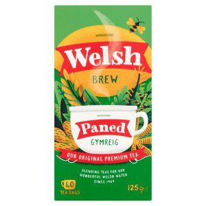 Welsh Brew Paned 40 Tea Bags 125g