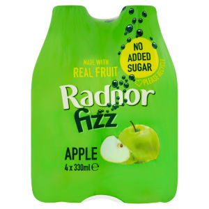 Fizz Apple Kids Juice Drink 4x330ml
