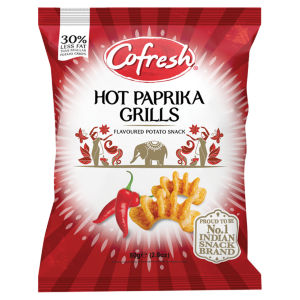 Hot Paprika Grills Flavoured Potato Snack 80g