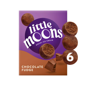 Little Moons Chocolate Fudge Mochi Ice Cream Snack 6 x 30g