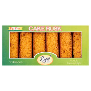 18 Egg Free Cake Rusk 300g
