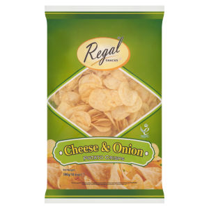 Cheese & Onion Potato Crisps 300g