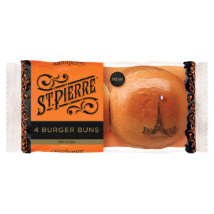 4 Burger Buns