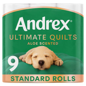 Andrex Ultimate Quilts Toilet Rolls x9