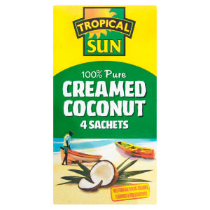100% Pure Creamed Coconut 4 x 50g