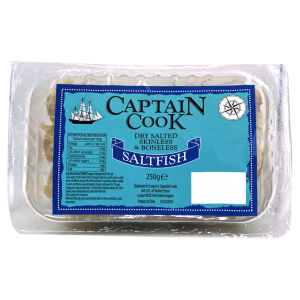 Captain Cook Dry Salted Skinless & Boneless Cod Fillets