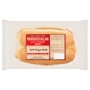 4 Soft Finger Rolls