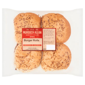 4 Burger Rolls
