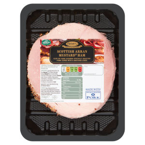 Delicatessen Scottish Arran Mustard Ham 350g