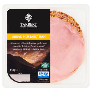 Fine Scottish Foods Arran Mustard Ham 130g