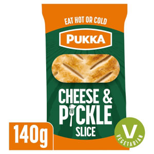 Pukka Cheese & Pickle Slice  140g