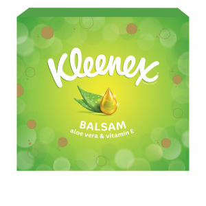 Kleenex Balsam Tissues Single Box 64 Pack