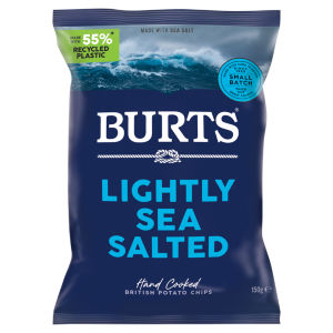 Lightly Sea Salted Hand Cooked British Potato Chips 150g